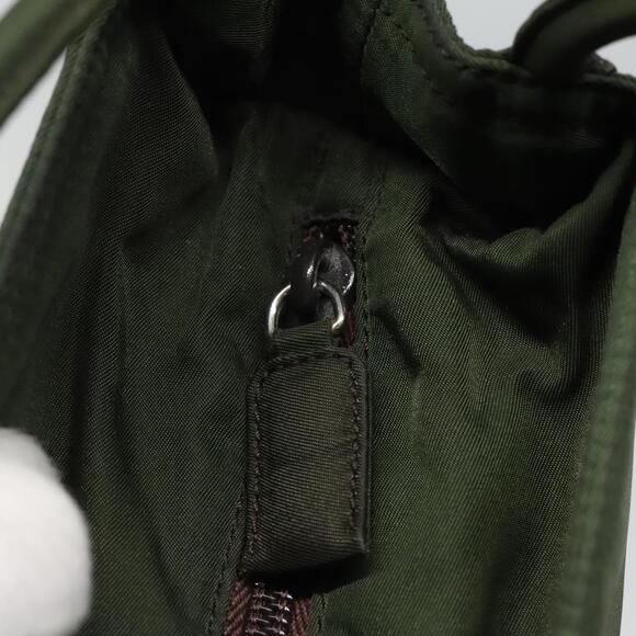 PRADA Tote Bag Nylon Green - Picture 15 of 16